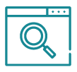 Conscious Copy Magnifying Glass Icon